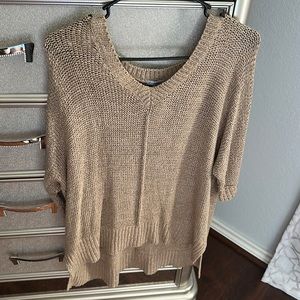Size small/medium golden brown tunic top
